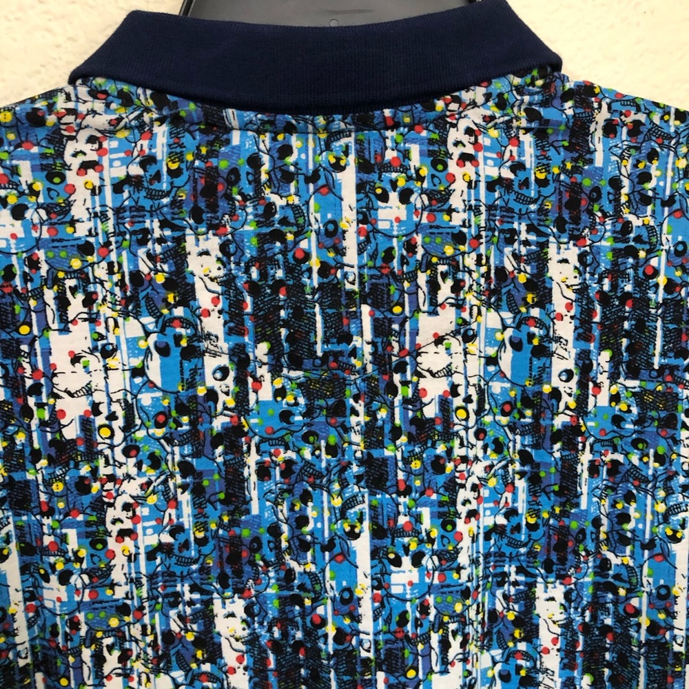 Robert Graham Pechia Short Sleeve Polo Shirt NWT - Picture 5 of 12